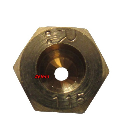 Injecteur gaz naturel cuisinière Beko 431900028