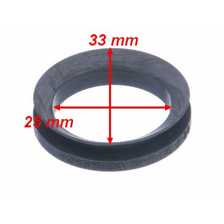 Joint axe tambour lave linge Bosch Siemens 00165983