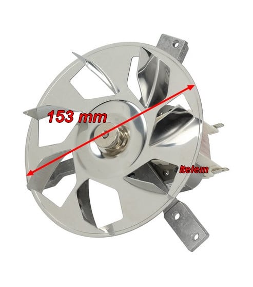 Moteur ventilateur hélice RRC140/0024A18 four Zanussi 55462.1218