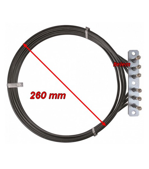 Résistance circulaire four Berthos