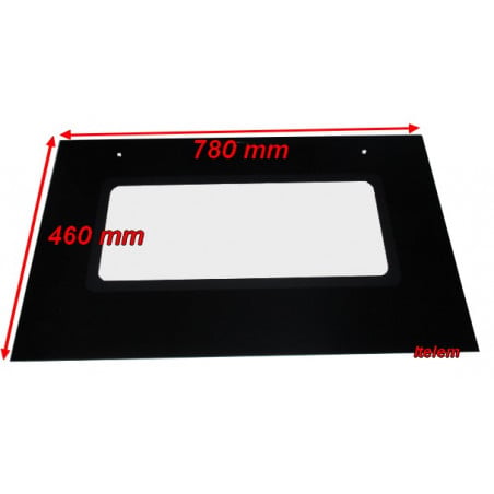 Vitre extérieur façade porte four cuisinière Germania GE406507