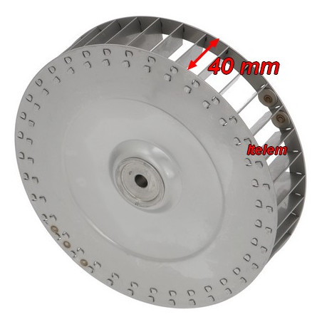 Hélice moteur ventilateur 1004.2456 four Gierre