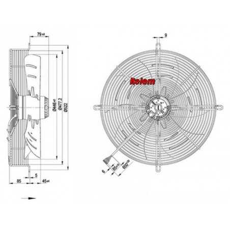 Ebmpapst S4D450-GA14-02