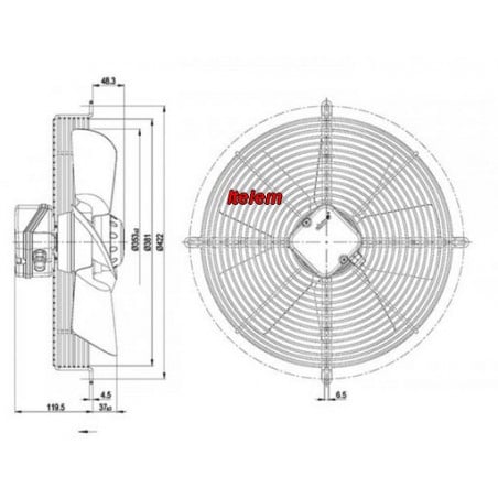 ebmpapst S4D350-AB12-73