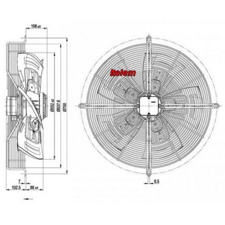 Ebmpapst S4D560-AM03-01