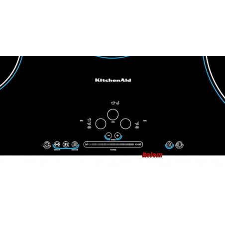 Dessus verre vitrocéramique plaque à induction Kitchenaid 481010680773