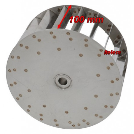 Hélice moteur ventilateur 1020.5450 four Whirlpool C2030-00