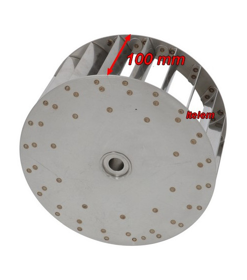 Hélice moteur ventilateur 1020.5450 four Whirlpool C2030-00