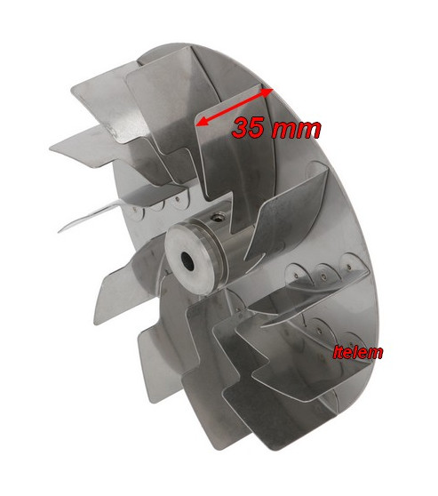Turbine moteur ventilateur 1048.1920 fourneau Angelo Po 32M0370