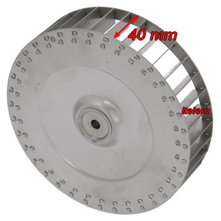 Hélice moteur ventilateur 1048.1920 four Whirlpool C3612-00