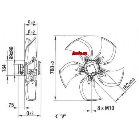 Ebmpapst AZD800-AG03-01