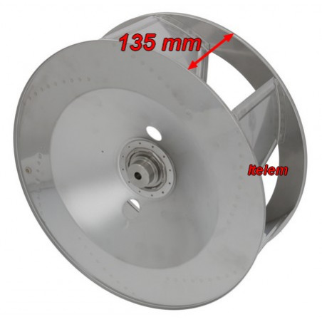 Hélice moteur ventilateur LM/FB80 4/6 four Whirlpool 0C6461