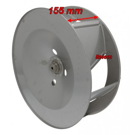 Hélice moteur ventilateur LM/FB80 4/6 four Whirlpool 0C8306