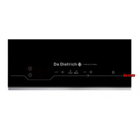 Dessus verre vitrocéramique plaque à induction De Dietrich AS6019736