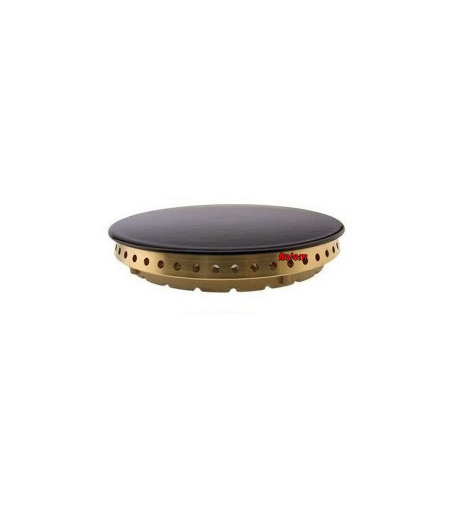 Couronne et chapeau de brûleur semi-rapide table de cuisson Bompani