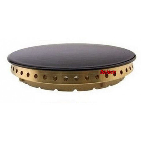 Couronne et chapeau de brûleur semi-rapide table de cuisson Bompani