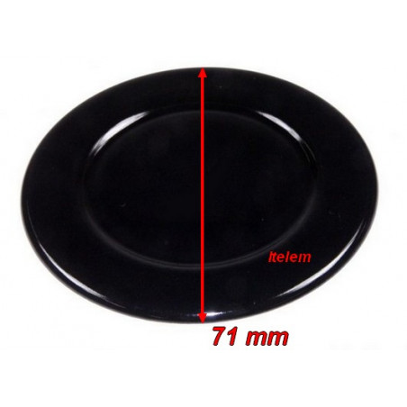 Chapeau de brûleur semi-rapide table de cuisson Alpeninox