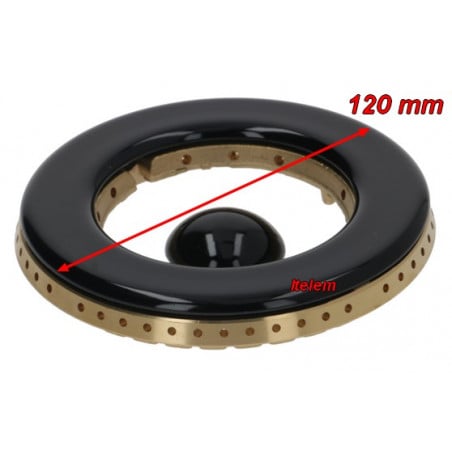 Chapeau de brûleur et centrale cuisinière Whirlpool