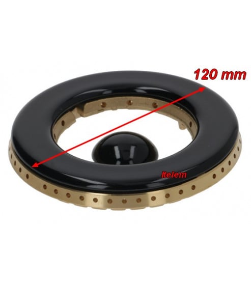 Chapeau de brûleur et centrale cuisinière Whirlpool