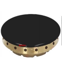 Couronne et chapeau de brûleur auxiliaire table de cuisson Bompani
