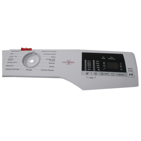 Bandeau de façade lave-linge Candy 41044340