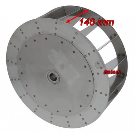 Hélice moteur ventilateur LM/FB80 4/8 four Metos BN3101600
