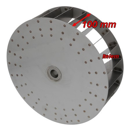 Hélice moteur ventilateur FB100L 4/8 four Foinox 15038