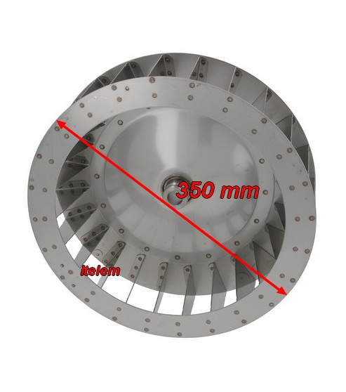 Hélice moteur ventilateur FB100L 4/8 four Foinox 15039