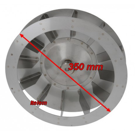 Hélice moteur ventilateur 350 mm four Salva 1441002702