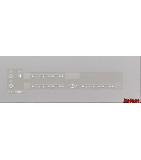 Dessus verre vitrocéramique plaque de cuisson Electrolux 5551128704