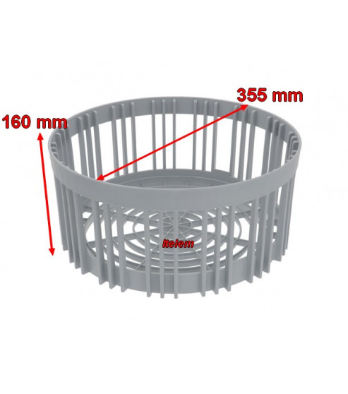 Panier à verres lave-vaisselle professionnel Silanos