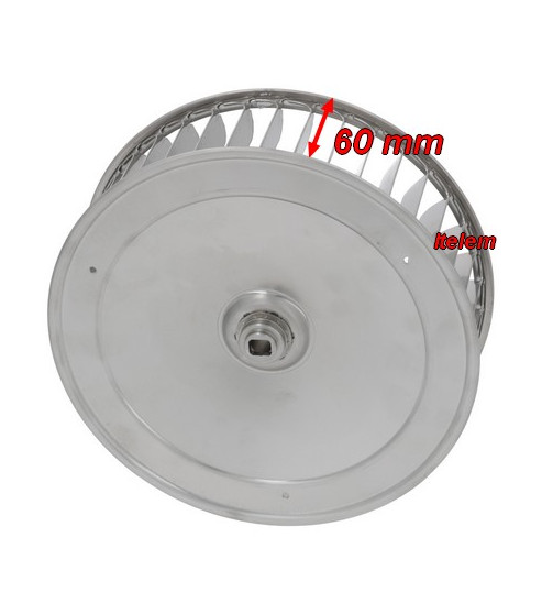 Hélice moteur ventilateur 197 mm four Cookmax KVN1025A