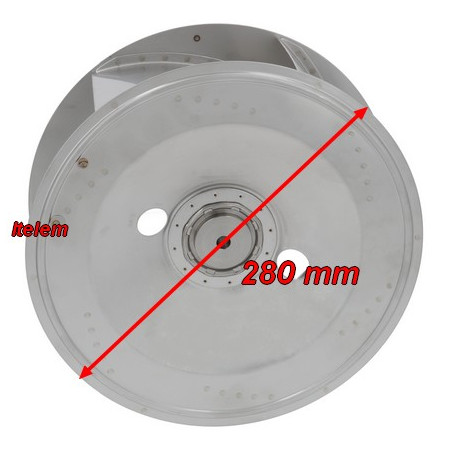 Hélice moteur ventilateur LM/FB80 4/6 four Alpeninox 0C6462
