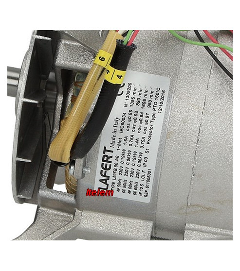 Moteur ventilateur LM/FB80 4/6 four Alpeninox 006998