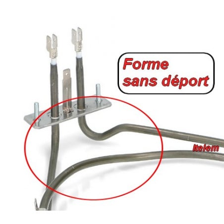 Résistance circulaire four Sauter 77X2277