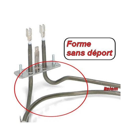 Résistance circulaire four Sauter 77X2277