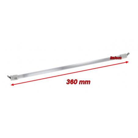 Tube résistance quartz salamandre Roller grill D04034