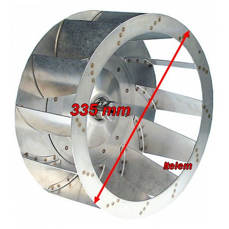 Hélice moteur ventilateur 335 mm four Angelo Po 32M2561