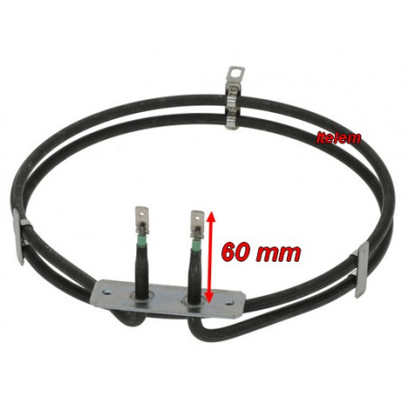 Résistance circulaire four Bauknecht 481225998405