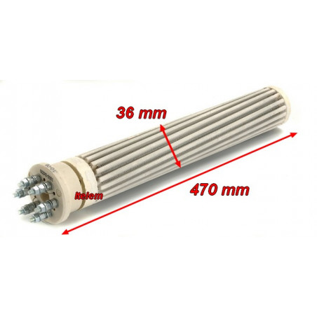 Résistance stéatite triphasée chauffe-eau Fagor REST303601