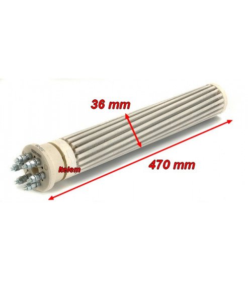 Résistance stéatite triphasée chauffe-eau Fagor REST303601