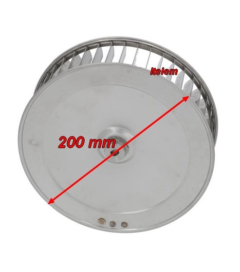 Hélice moteur ventilateur 200 mm four Best for 391500016