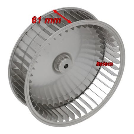 Hélice moteur ventilateur 200 mm four Bake Off 391500016