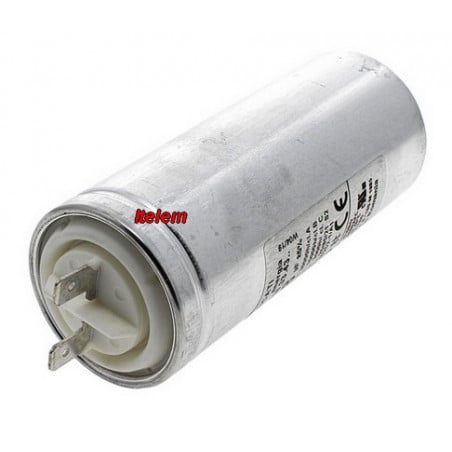 Condensateur démarrage moteur 18µF sèche-linge Ariston C00296252