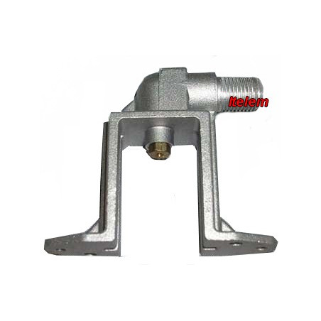 Support injecteur gaz butane four cuisinière Béko 210300584