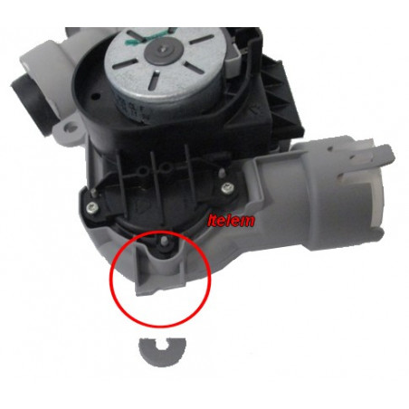 Corps de chauffe résistance lave-vaisselle Bosch Siemens (abîmé) 00488856
