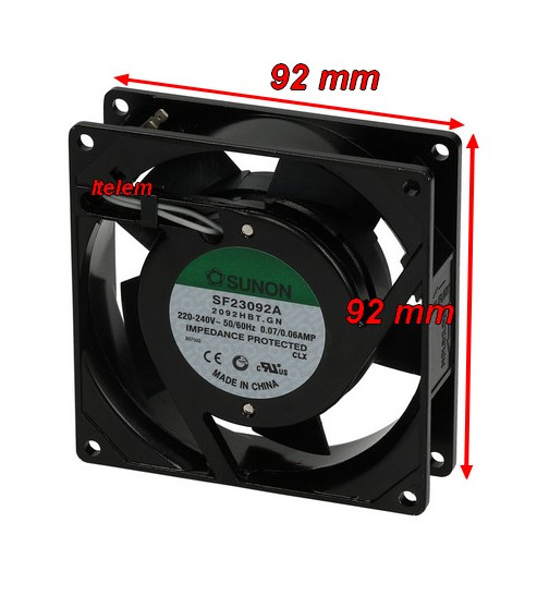 Moteur ventilateur axial SF23092A armoire réfrigérée Angelo Po