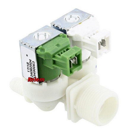 Électrovanne double voies lave-linge Electrolux 1240825040