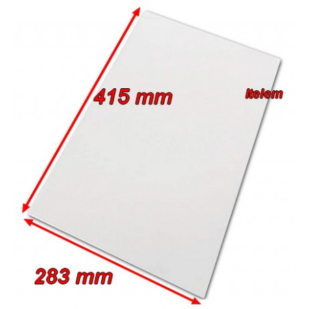 Verre intérieur intermédiaire de porte four Rosières 44003053