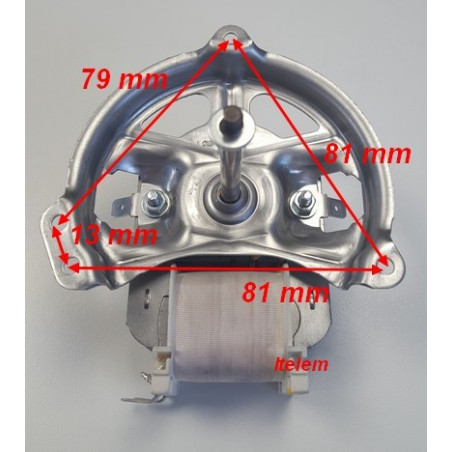 Moteur de ventilateur (Axe 48 mm) four Hoover 93784867